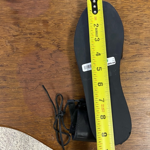 Vince Niva Leather Lace-Up Flat Gladiator Sandal - Picture 10 of 10